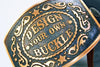 DESIGN YOUR OWN Custom Belt Buckle