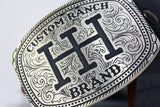 RANCH BRAND Custom Belt Buckle