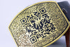 QR CODE Custom Belt Buckle