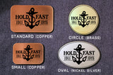 Hold Fast Anchor Belt Buckle - SAILOR JERRY-Metal Some Art