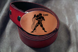 Aquarius -ZODIAC / ASTROLOGY Belt Buckle-Metal Some Art
