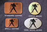 Aquarius -ZODIAC / ASTROLOGY Belt Buckle-Metal Some Art
