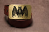 Vampire Bat Belt Buckle-Metal Some Art