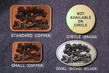 Bonsai Tree Belt Buckle-Metal Some Art