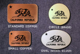 California State Flag Belt Buckle-Metal Some Art