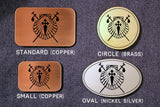 Camino de Santiago Pilgrim Belt Buckle-Metal Some Art