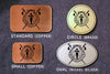 Camino de Santiago Pilgrim Belt Buckle-Metal Some Art