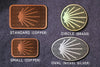 Camino de Santiago Belt Buckle-Metal Some Art
