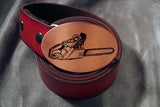 Chainsaw -LUMBERJACK- Belt Buckle-Metal Some Art