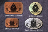Irish Claddagh Belt Buckle-Metal Some Art