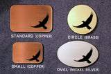 Crow RAVEN Belt Buckle-Metal Some Art
