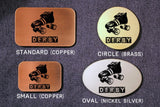Roller Derby Belt Buckle-Metal Some Art