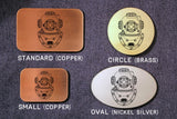 SCUBA Diving Helmet Belt Buckle-Metal Some Art