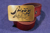 Foxy Raccoon Belt Buckle-Metal Some Art