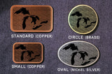 Great Lakes Belt Buckle-Metal Some Art