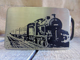 Train Railroad Belt Buckle-Metal Some Art