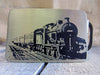 Train Railroad Belt Buckle-Metal Some Art