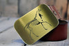 Unicorn Skeleton Belt Buckle-Metal Some Art