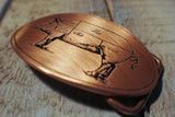 Chef Knife -PIG DIAGRAM- Butcher Belt Buckle-Metal Some Art