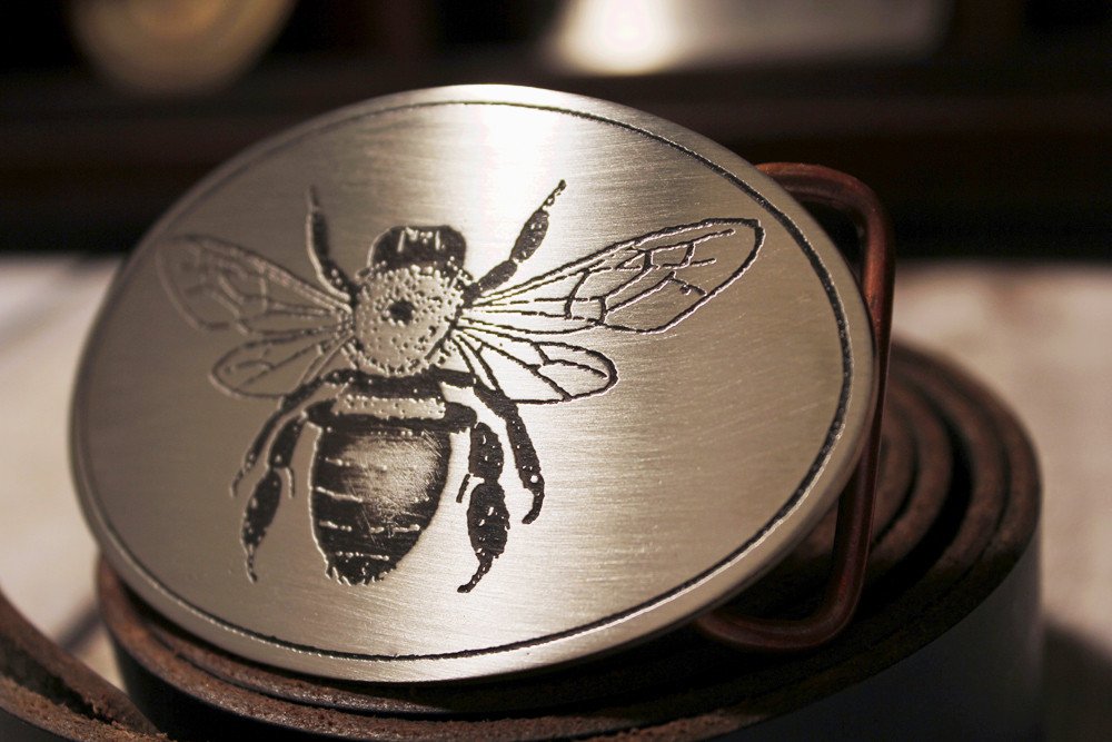 Honey Bee Belt Buckle-Metal Some Art