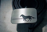Horse EQUESTRIAN Belt Buckle-Metal Some Art