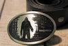 Sasquatch Silhouette Belt Buckle BIGFOOT!-Metal Some Art