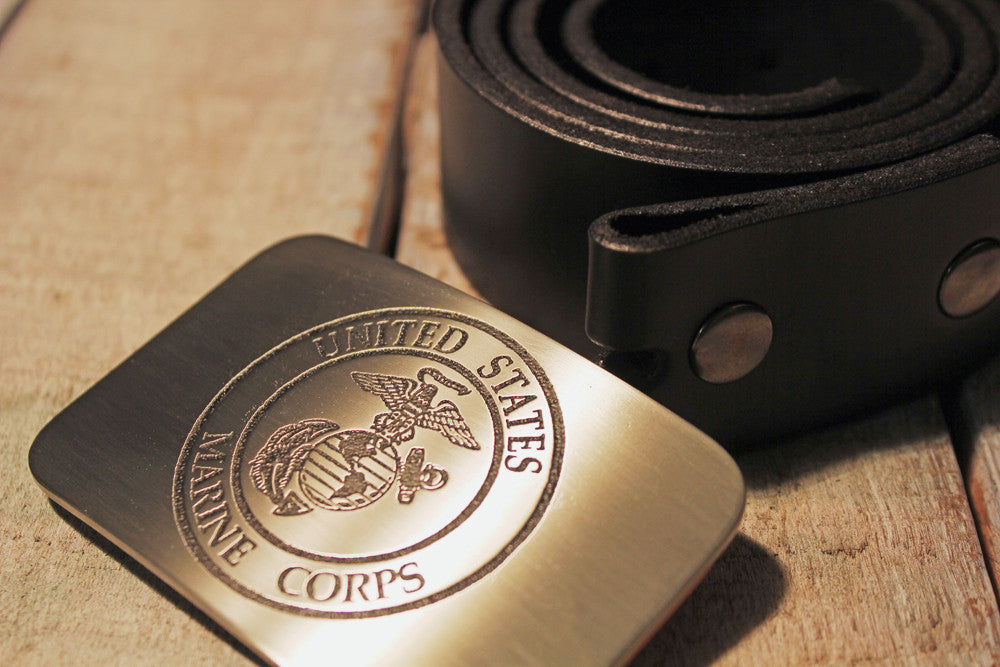 Marine Corps USMC MARINES Belt Buckle-Metal Some Art