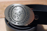 Star Trek UNITED FEDERATION OF PLANETS Belt Buckle-Metal Some Art