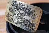 Bonsai Tree Belt Buckle-Metal Some Art