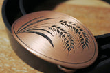 Wheat Farmer Belt Buckle - GLUTEN FREE!-Metal Some Art