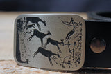Cave Drawing Belt Buckle-Metal Some Art