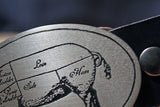 Chef Knife -PIG DIAGRAM- Butcher Belt Buckle-Metal Some Art