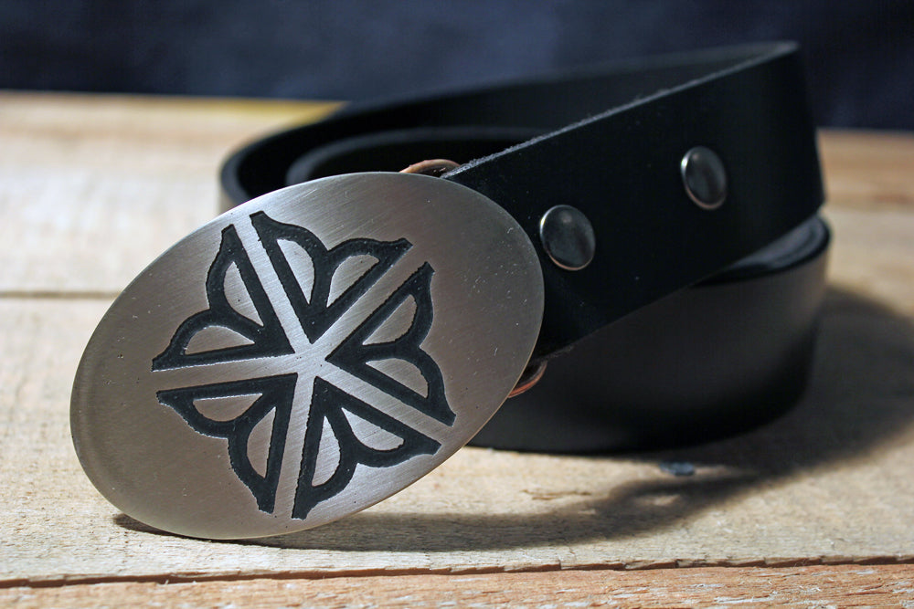 Rochester New York Logo FLOWER CITY Belt Buckle-Metal Some Art