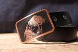 Man's Best Friend DESIGN YOUR OWN DOG Belt Buckle-Metal Some Art