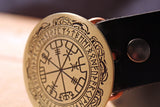 Viking Compass -VEGVISIR- Belt Buckle-Metal Some Art