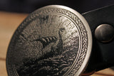Viking Ship -KNARR- Belt Buckle