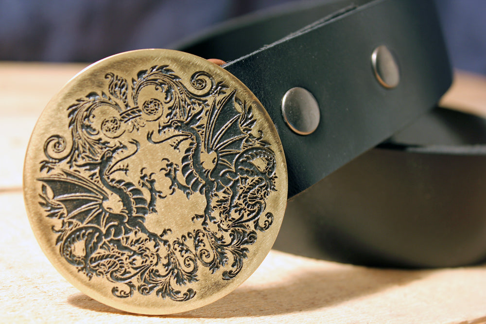Dragon Crest Belt Buckle