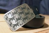 MC Escher Lizards Belt Buckle