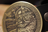 Viking Warrior Belt Buckle