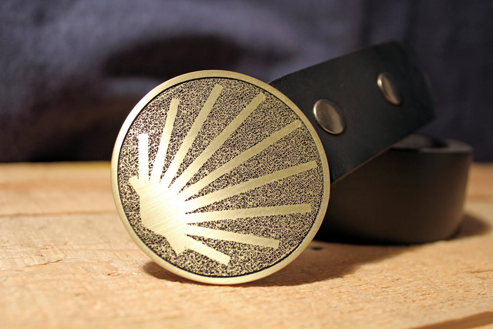 Camino de Santiago Belt Buckle