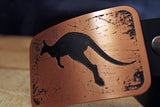 Kangaroo Belt Buckle AUSTRALIA