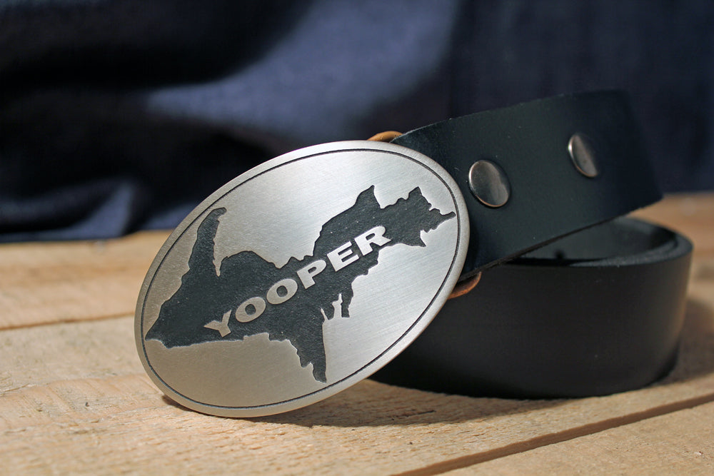 Michigan YOOPER Belt Buckle