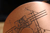 Drumset Drummer Belt Buckle