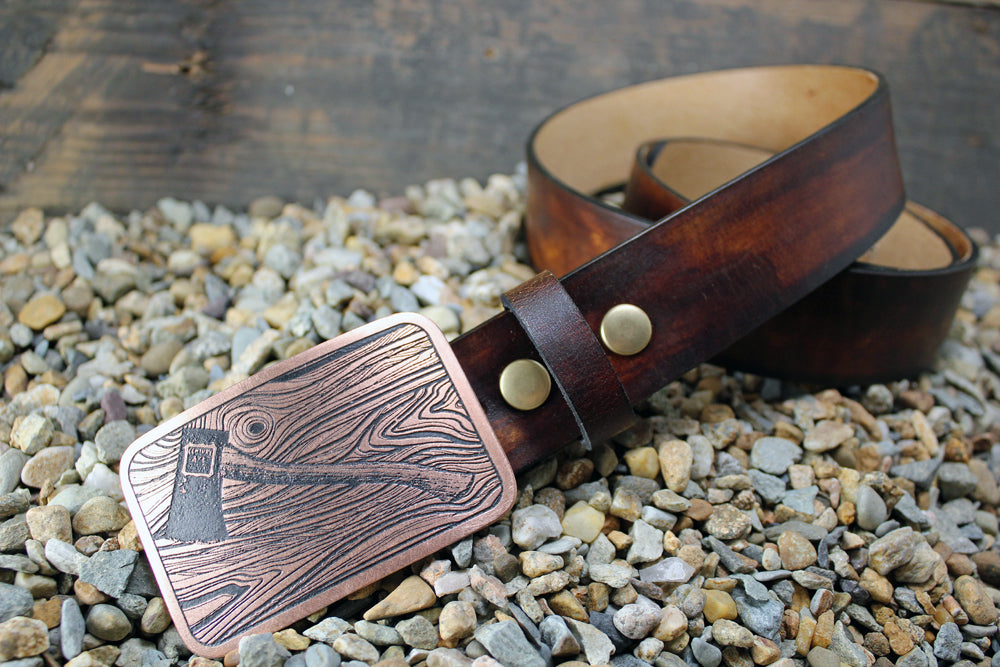 Lumberjack Axe Belt Buckle