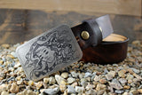 "The Birth of Medusa" Belt Buckle - by Madeline Brown