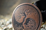 Yin Yan TREE Belt Buckle