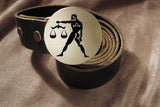 Libra -ZODIAC / ASTROLOGY Belt Buckle-Metal Some Art