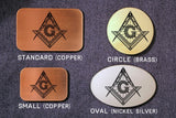 Free Mason MASONIC Stone Mason Belt Buckle-Metal Some Art
