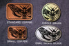 Death's Head Hawk Moth Belt Buckle-Metal Some Art