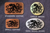 Octopus Belt Buckle-Metal Some Art